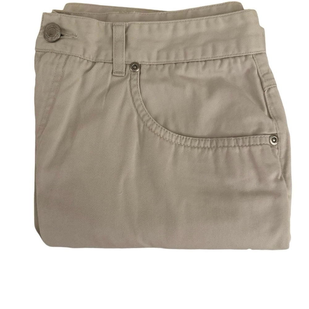 Talbots High Waist Khaki Shorts Size 14 - Picture 6 of 6